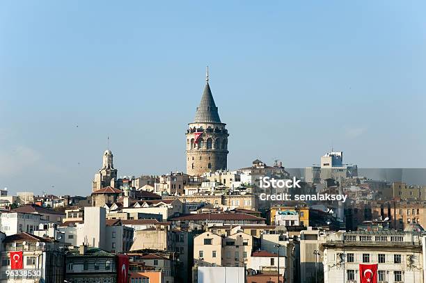 Galata Tower Istanbul Turkey-foton och fler bilder på Arkitektur - Arkitektur, Berömd plats, Beyoglu