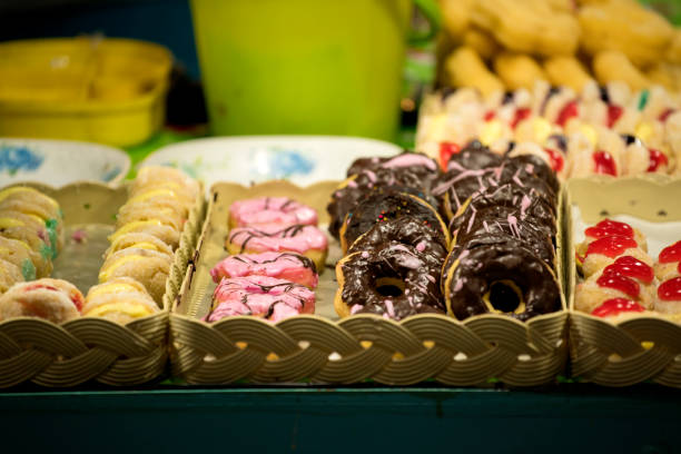 istock Donuts with colorful and delicious 963386234
