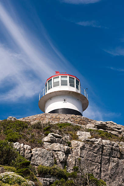 faro del cabo de la buena esperanza - cape point fotografías e imágenes de stock