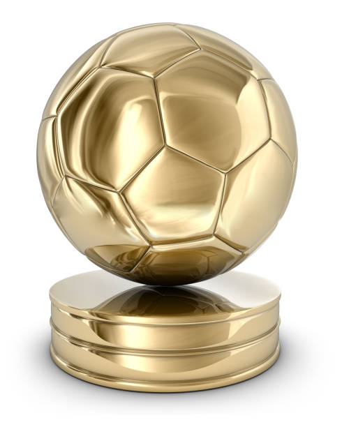 penghargaan sepak bola - miniatur piala potret stok, foto, & gambar bebas royalti