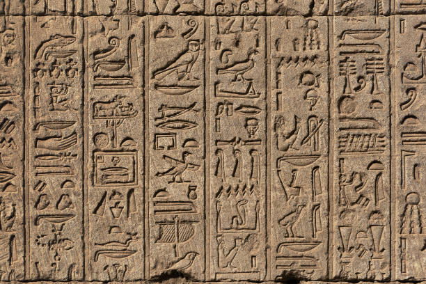istock Hieroglyphic carvings in ancient egyptian temple 963389414