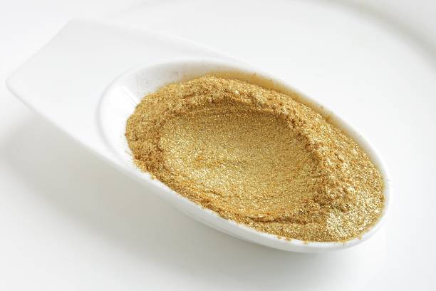 istock Gold Mica Powder Pigments 963399234