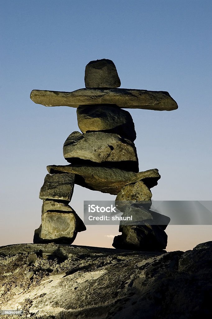 Inuksuk - Zbiór zdjęć royalty-free (Inuksuk)