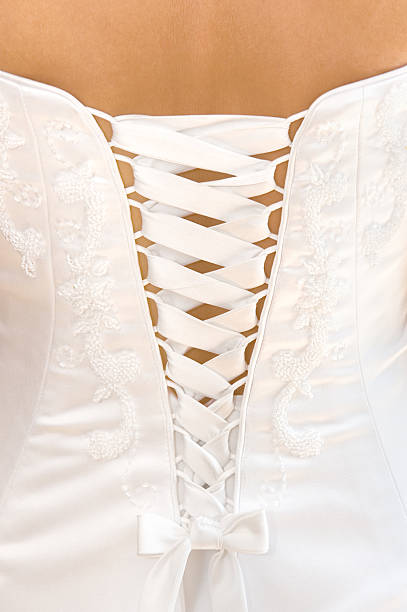 istock Wedding Dress Detail 96340619