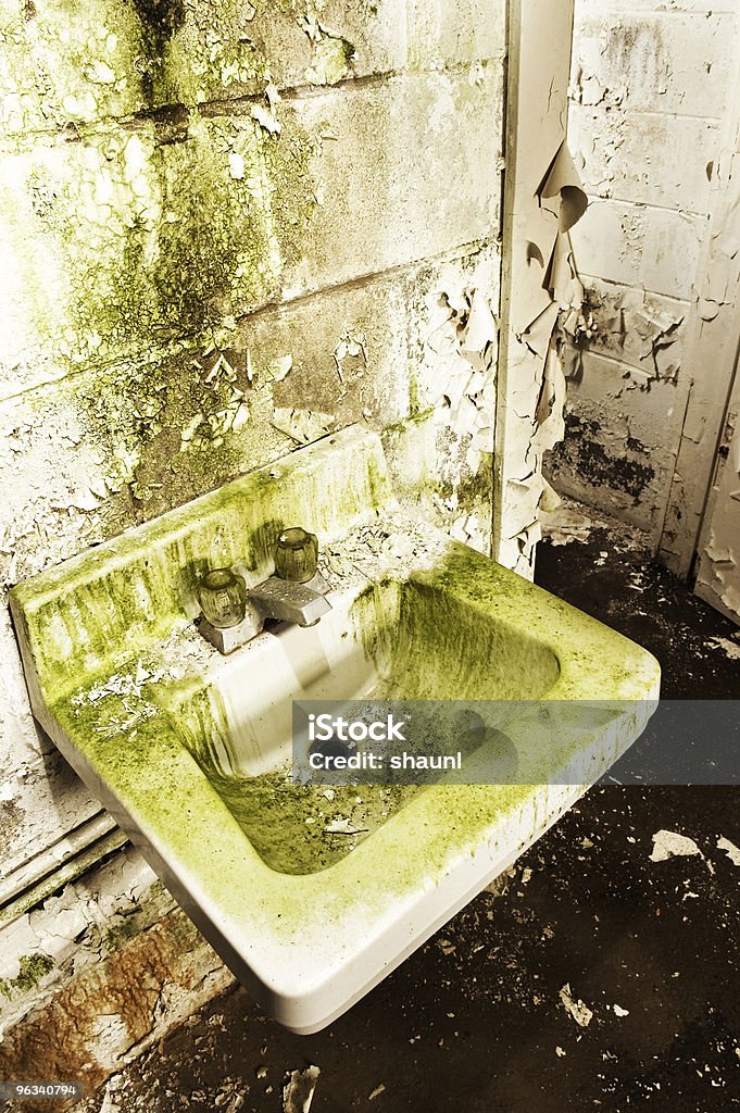 Washroom Grunge - Royalty-free Abandonado Foto de stock
