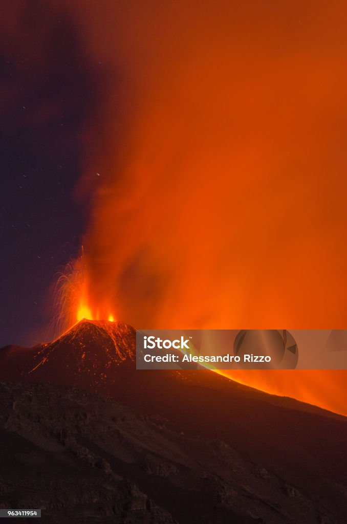 Mt Etna - Photo de Etna libre de droits