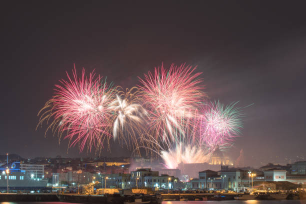 istock Catania fireworks of three 963416690