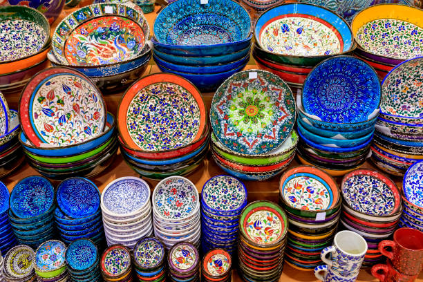 istock Turkish Ceramics in Grand Bazaar 963421210