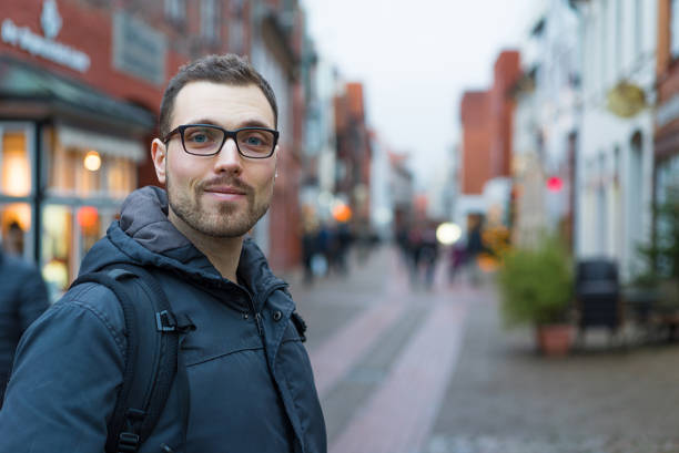 istock Man walking on the street 963422500