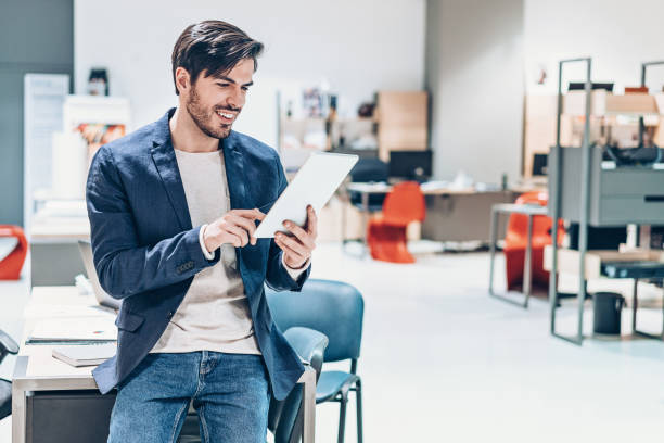 istock Designer with digital tablet in the office 963427834
