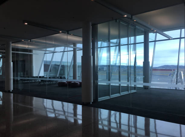 istock Departure gates at an airport 963431522