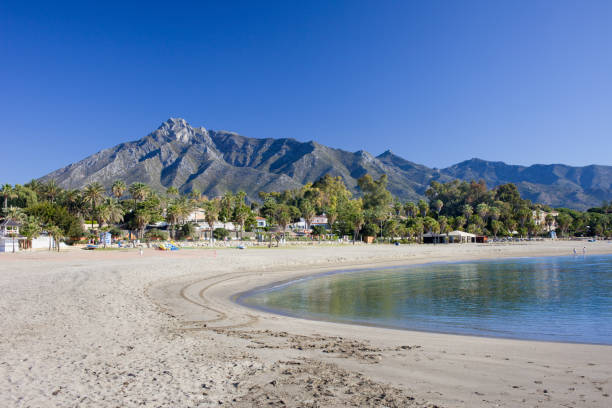 istock Beach in Marbella on Costa del Sol in Spain 963436686