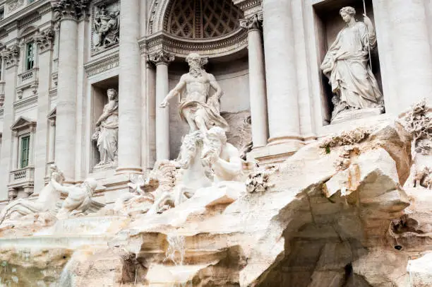 Trevi Fountain : Rome, Italy