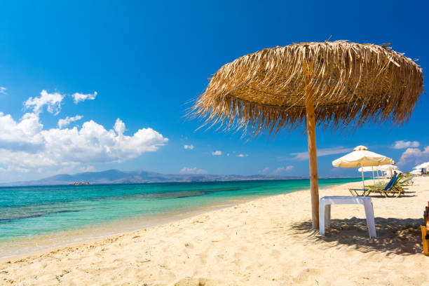 istock paradise sandy beach on Naxos island, Cyclades, Greece 963448674