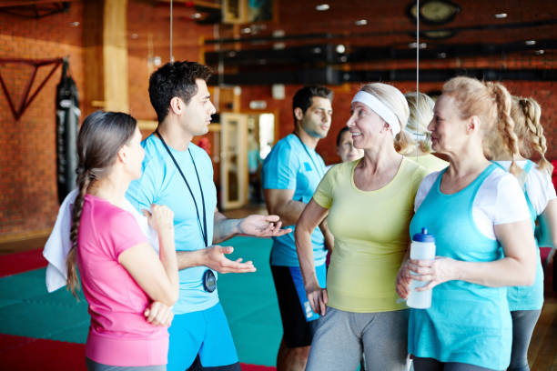 istock Women talking to coach 963454420