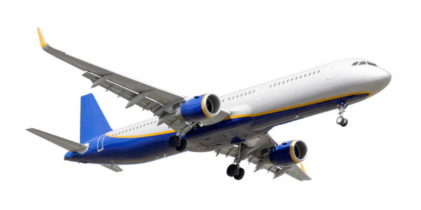 istock Passenger aircraft isolated on white background with clipping path 963460150