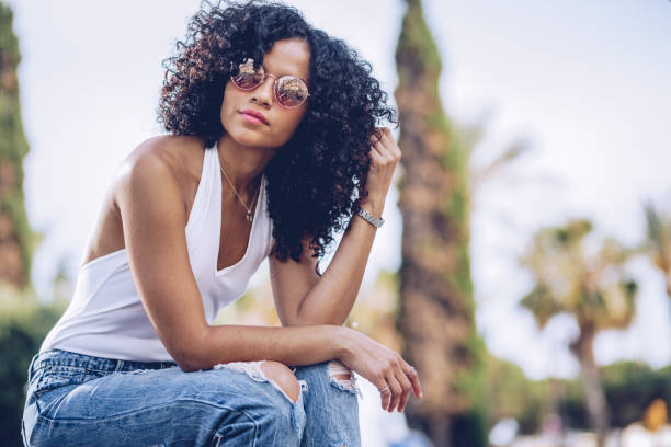 istock Pretty woman outdoors 963462530