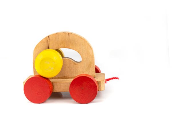 istock Wooden toy car 963472146