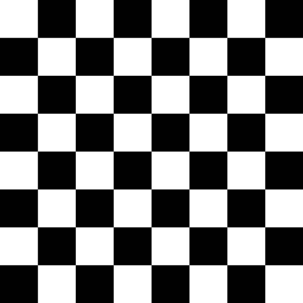 ベクトル チェッカー チェス正方形のシームレスな背景の黒と白 - checked white black backgrounds点のイラスト素材／クリップアート素材／マンガ素材／アイコン素材