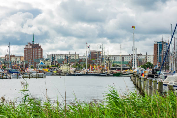 istock Sailing ships during the Hansesail in Rostock, Germany 963477272
