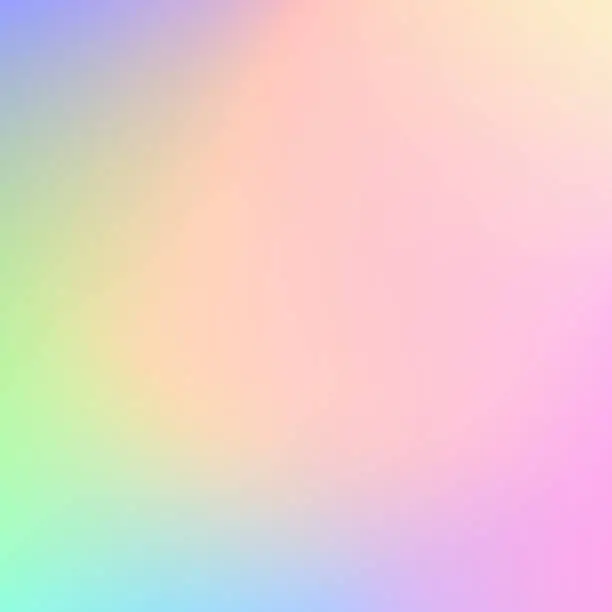 Vector illustration of Abstract blurry pastel colored background