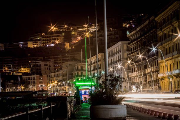 istock Street Caracciolo Naples in the Night 963519216