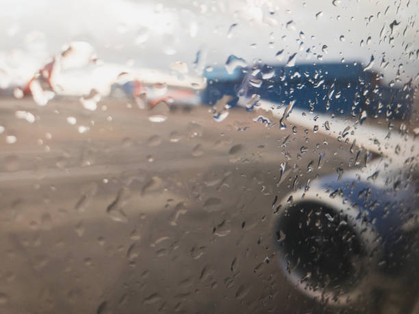 istock Airport during a rainy day 963529064