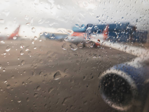 istock Airport during a rainy day 963529072