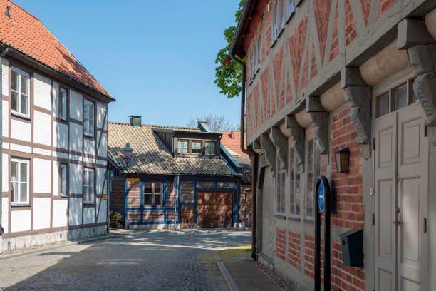 istock Old part of Ystad in Sweden 963534748