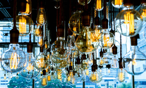 istock decorative antique old style Incandescent bulbs 963538376