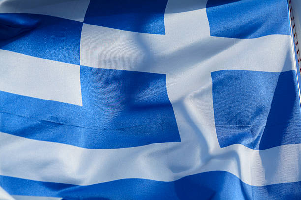istock Waving Flag of Greece 96354962