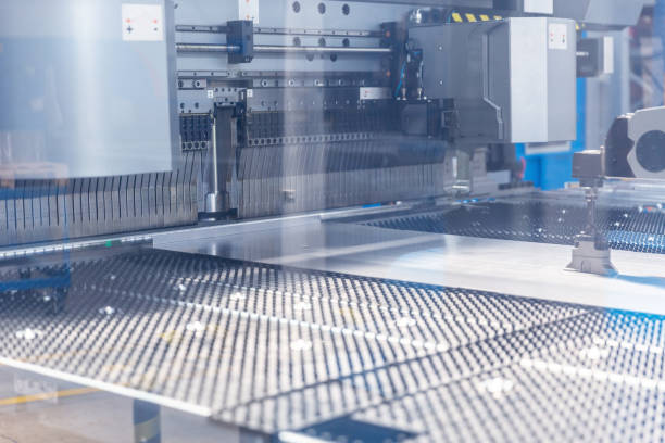 istock Close-up View of CNC Milling Machine 963562580
