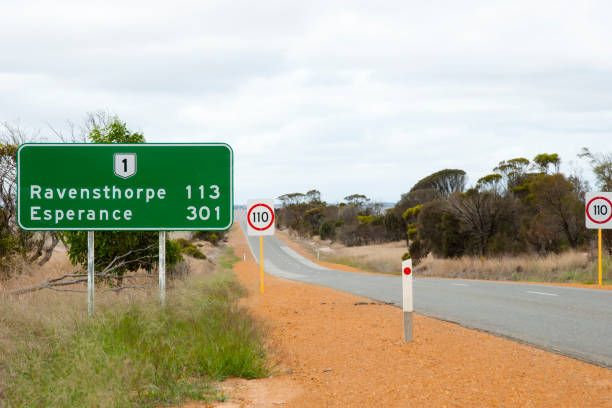istock Ravensthorpe & Esperance Road Sign 963563176
