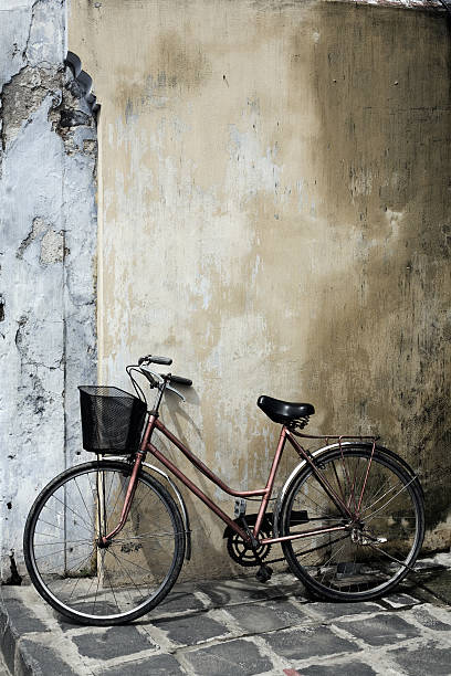 istock Bicycle and House Vietnam 96357547