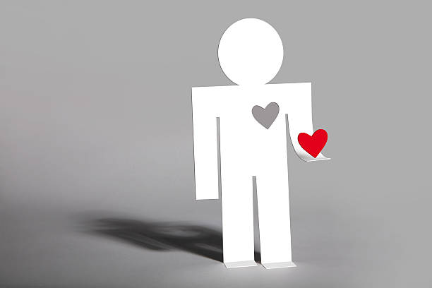 istock man gives her a loving heart 96357828