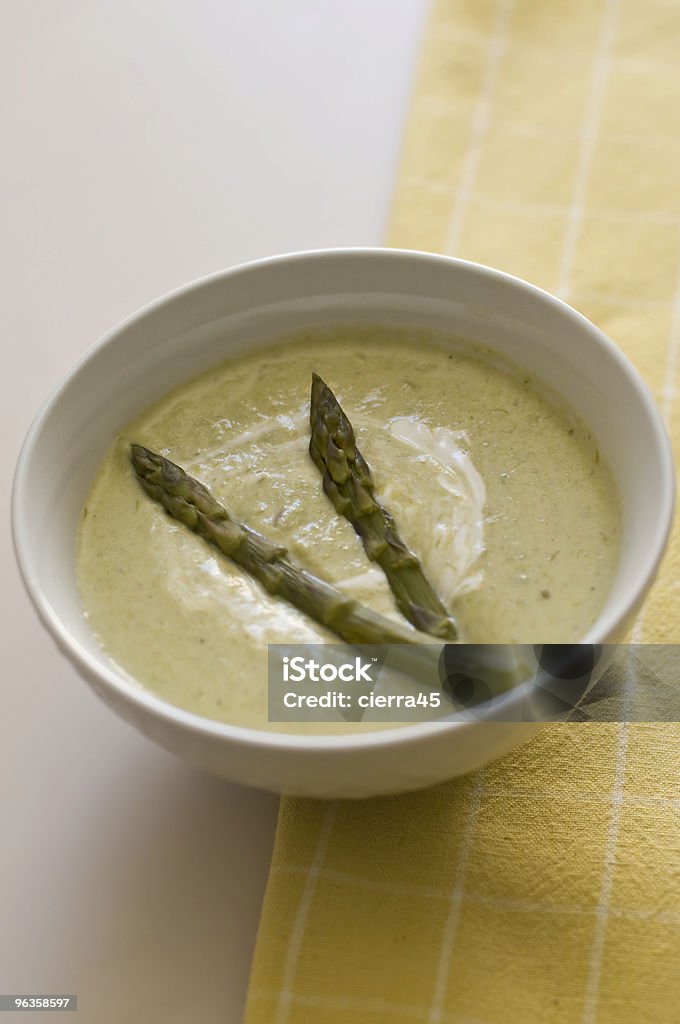 Spargel-Suppe - Lizenzfrei Farbbild Stock-Foto