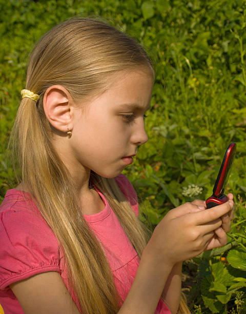 istock Girl with a mobile phone 96360556
