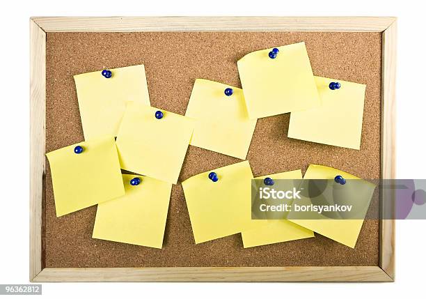 Foto de Com Notas De e mais fotos de stock de Amarelo - Amarelo, Branco, Caderno de Anotação