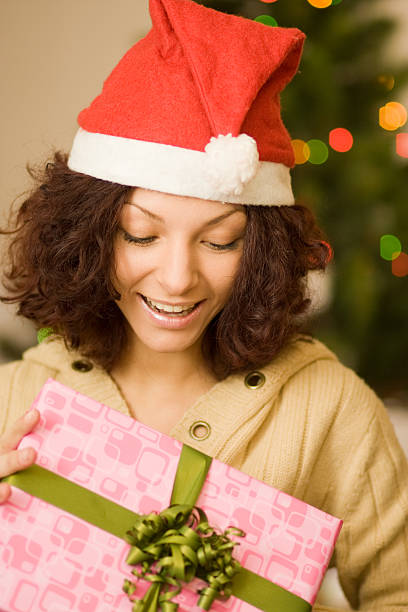 istock Girl Celebrating Christmas 96365542