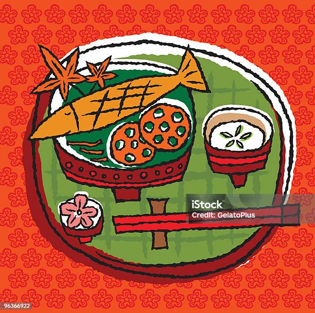 Repas Japonais Vecteurs libres de droits et plus d'images vectorielles de Cuisiner - Cuisiner, Japon, Aliment