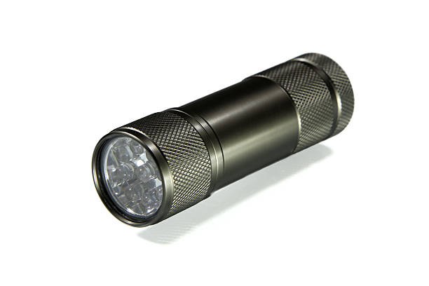LED Flashlight stock photo