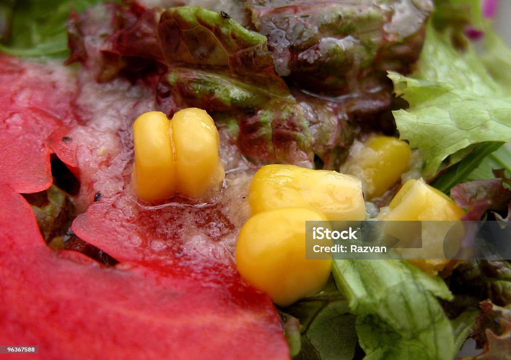 Legumes de Salada - Royalty-free Alface Foto de stock