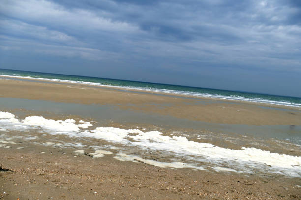 istock Beach near Vrouwenpolder, Zeeland ,Netherlands 963679198