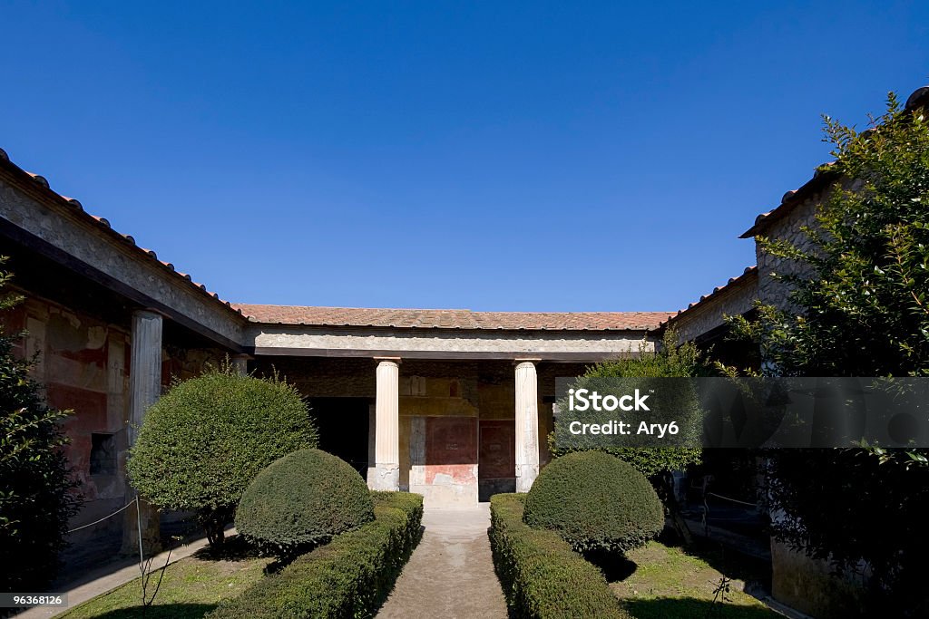 Casa pompeiana - Foto stock royalty-free di Archeologia