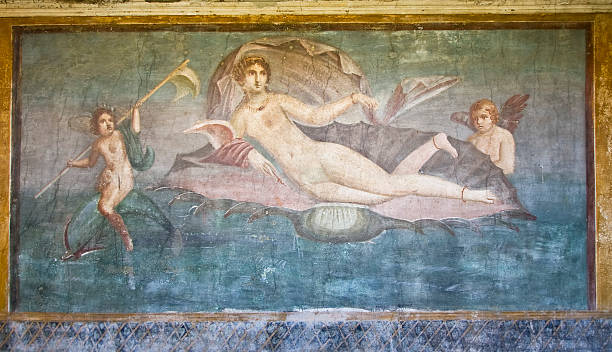 istock ancient painting in Pompeii 96368129