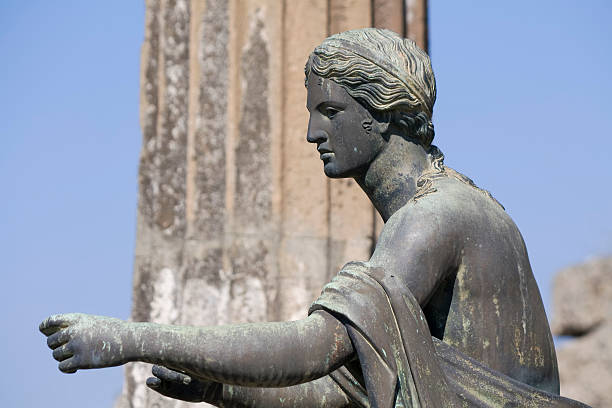 Temple of Apollo in the ancient ruins of Pompeii