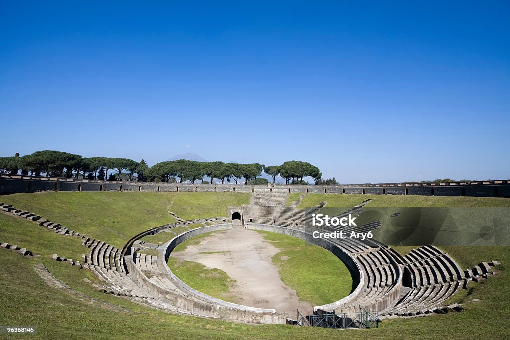 Anfiteatro (Pompei, Italia - Foto stock royalty-free di Anfiteatro
