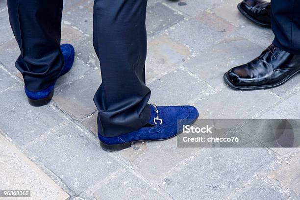 Blue Suede Shoes Stock Photo - Download Image Now - Shoe, Suede, Blue