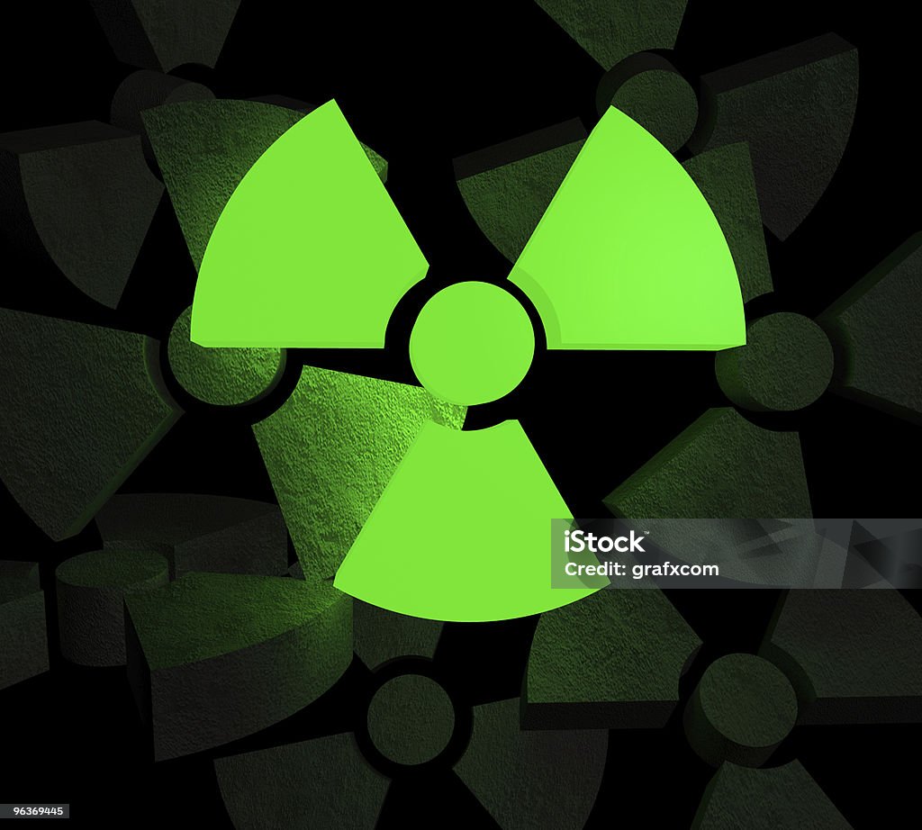 nuclear Hintergrund - Lizenzfrei Atom Stock-Foto