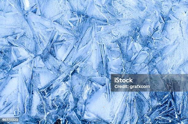 Ice Pattern Stock Photo - Download Image Now - Abstract, Backgrounds, Blue